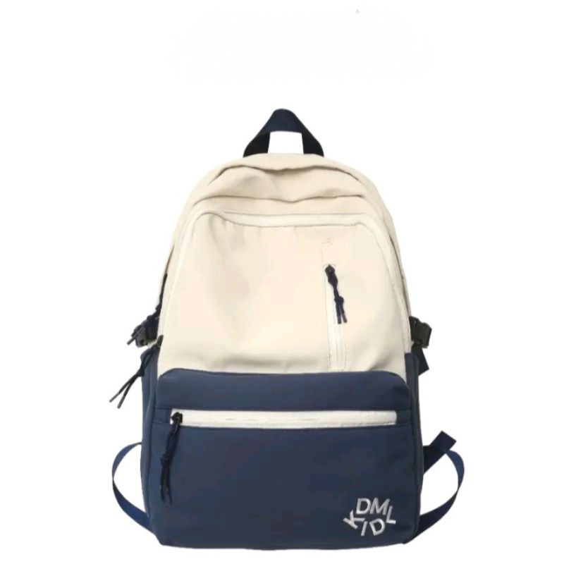 Tas Sekolah Anak Laki Laki TK SD Backpack Karakter Polos