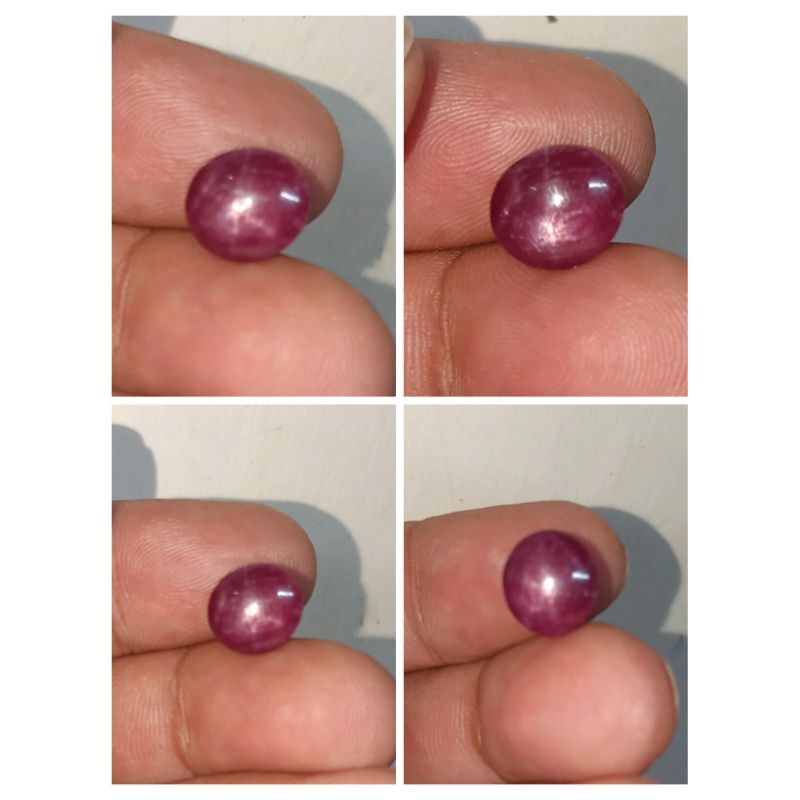 Natural Star Ruby No Heat