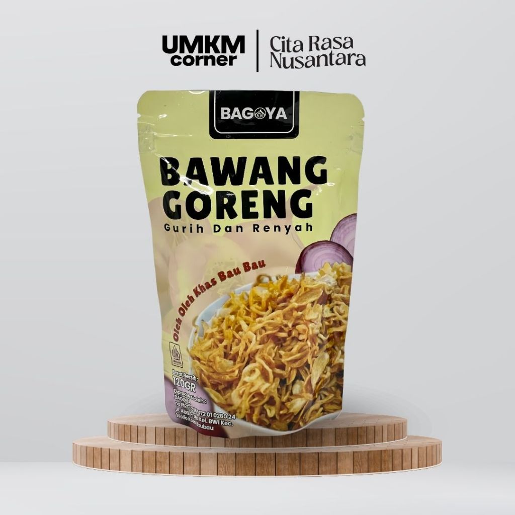 

Bagoya Bawang Goreng / Bawang Goreng Asli / Bawang Goreng Gurih / Bawang Goreng Enak