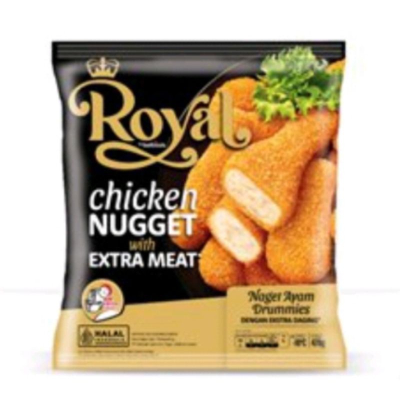 

Belfoods Royal Chicken Nugget Drummies 470 gr (Halal)