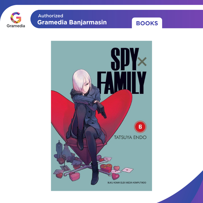 Gramedia Banjarmasin - Spy x Family 6