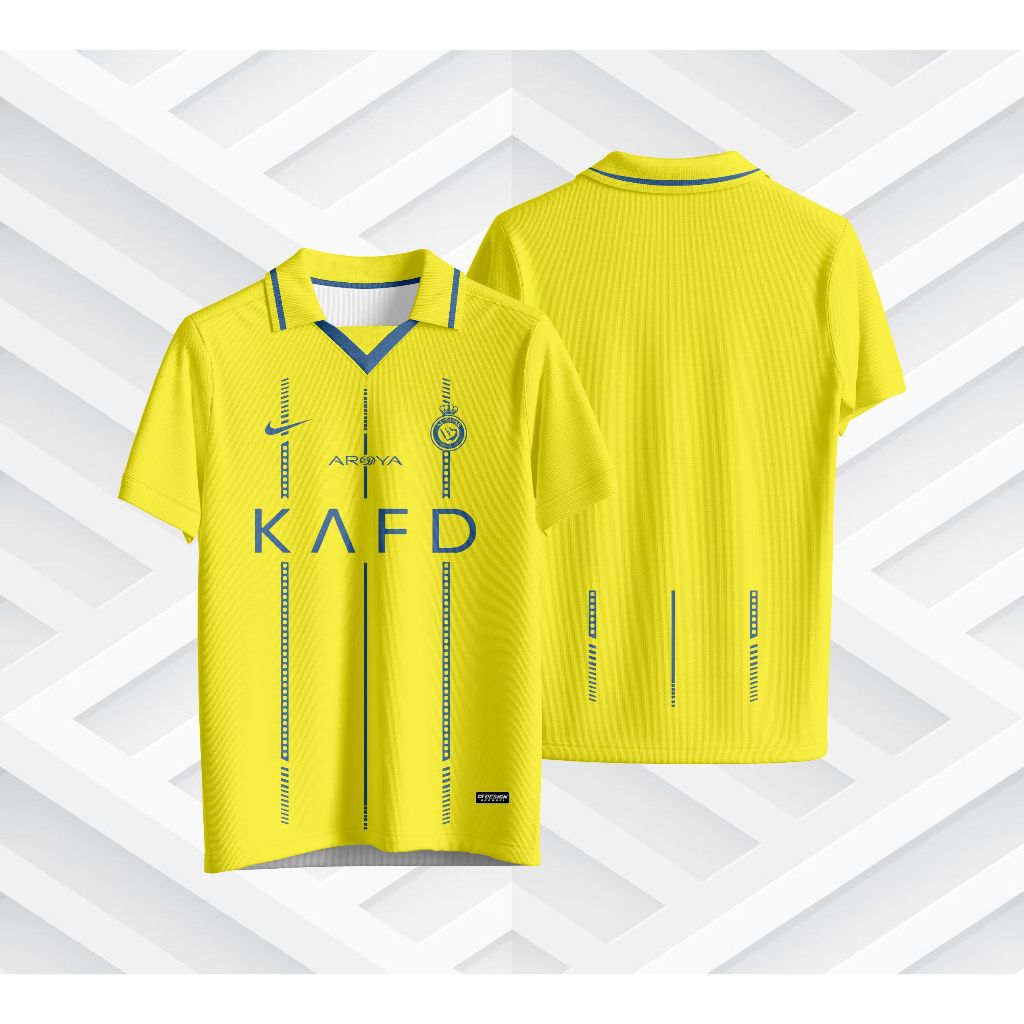 JERSEY RETRO AL NASSR // JERSEY VINTAGE // JERSEY CASUAL // JERSEY OLAHRAGA // JERSEY SEPAKBOLA