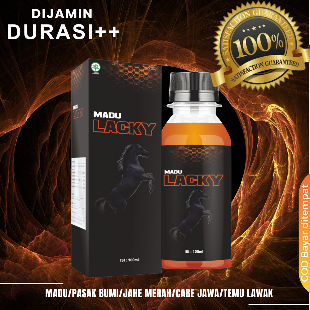 MADU LACKY - Madu Penambah Stamina Pria Kuat Tahan Lama paling ampuh(BPOM)