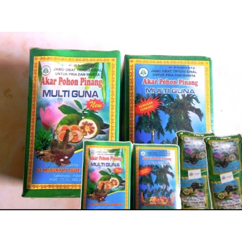 Jamu akar pohon pinang Multi kasiat original herbal