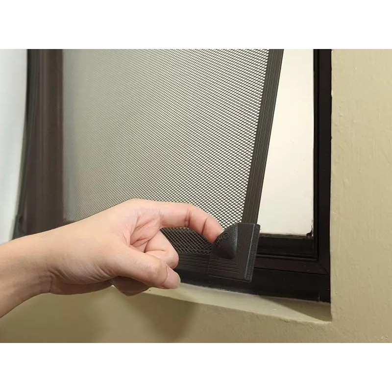 KASA NYAMUK MAGNET KASA FIBER WARNA HITAM