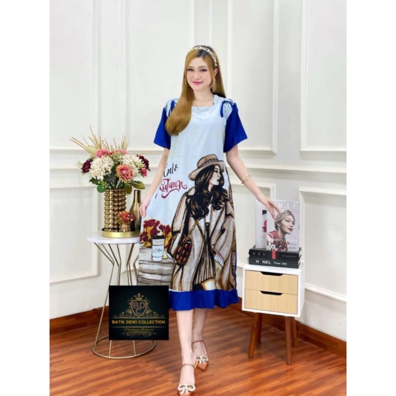 DASTER SOFIA TALI SERUT MODEL FUJI / HOME DRESS SOFIA TERBARU KEKINIAN ELEGAN