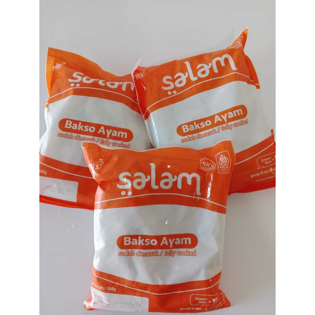 

Frozen food Bakso ayam 500g[hff]