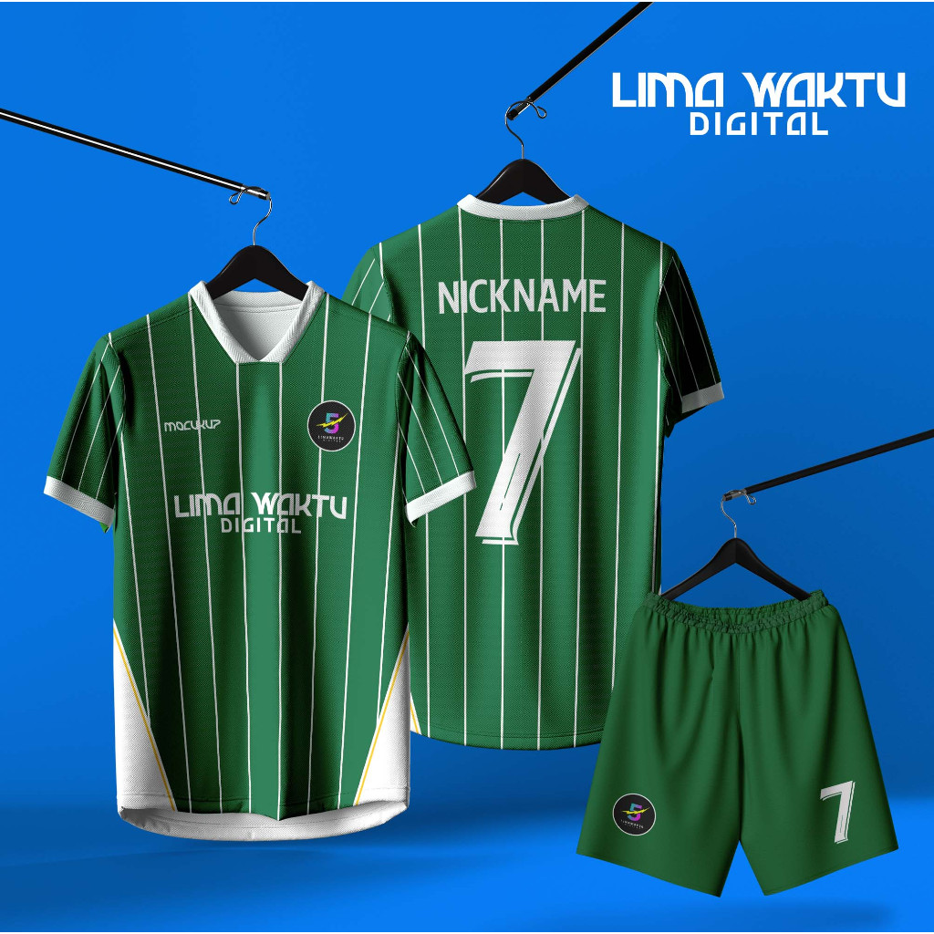 Mockup jersey Lengan Pendek Hanger (Photoshop/PSD)