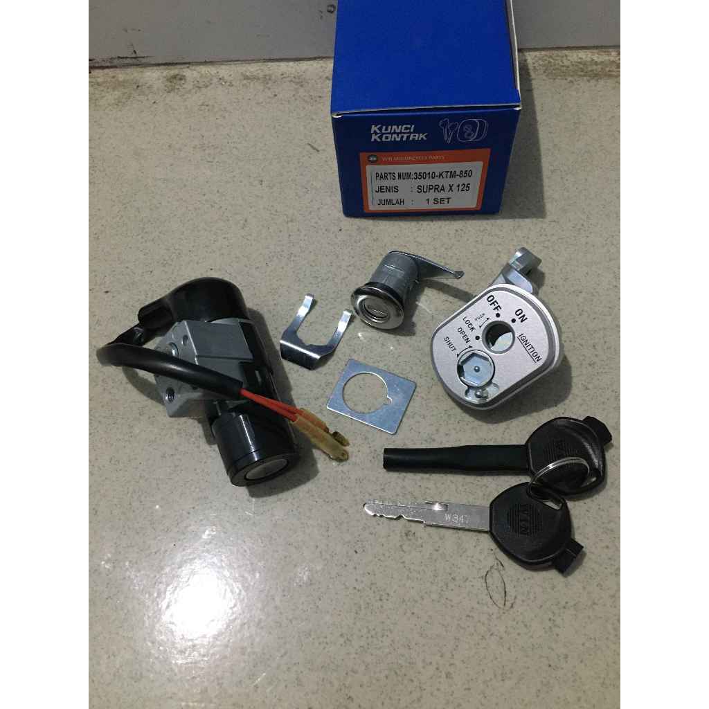 Kunci Kontak Assy SUPRA X 125 2004 2005 2006 2007 2008 2009 2010 2011 2012 2013 Merk WIN