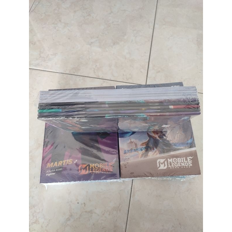 

Buku Tulis Sidu 38 Lembar Cover Mobile Legends — Buku Sekolah Edisi Karakter MLBB
