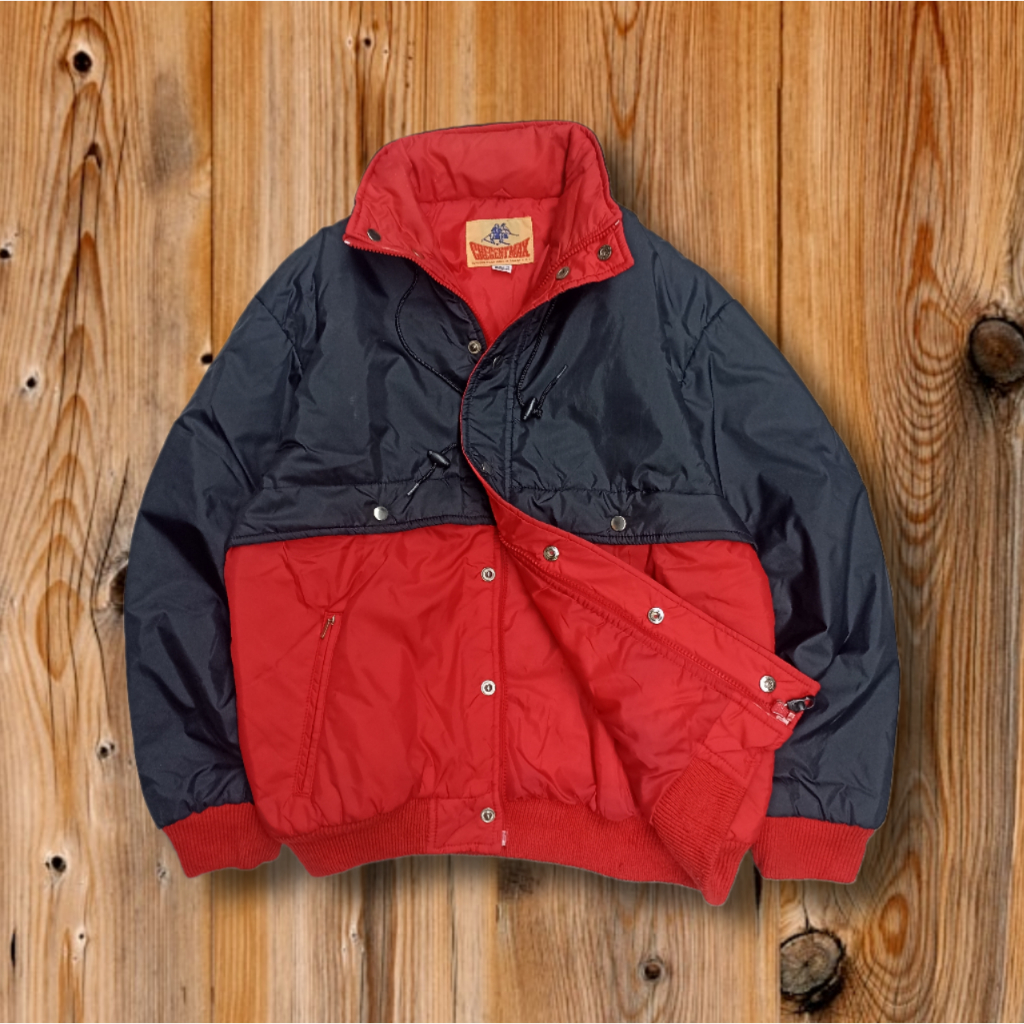 Jacket Casual Tebal Vintage Racing // Jacket Motor Windbreaker // Jacket Racing Second Brand
