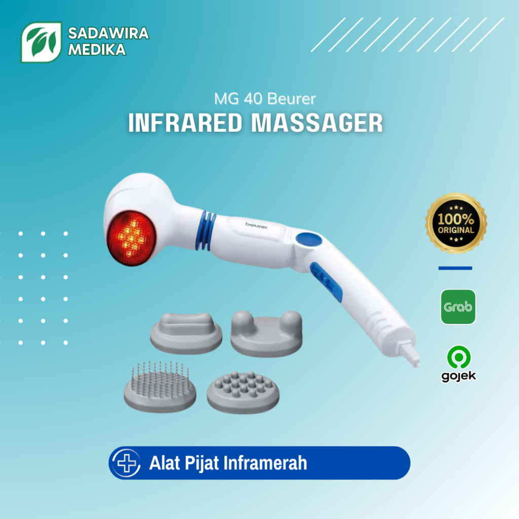 Beurer MG 40 Infrared Massager - Pijat Shiatsu & Panas