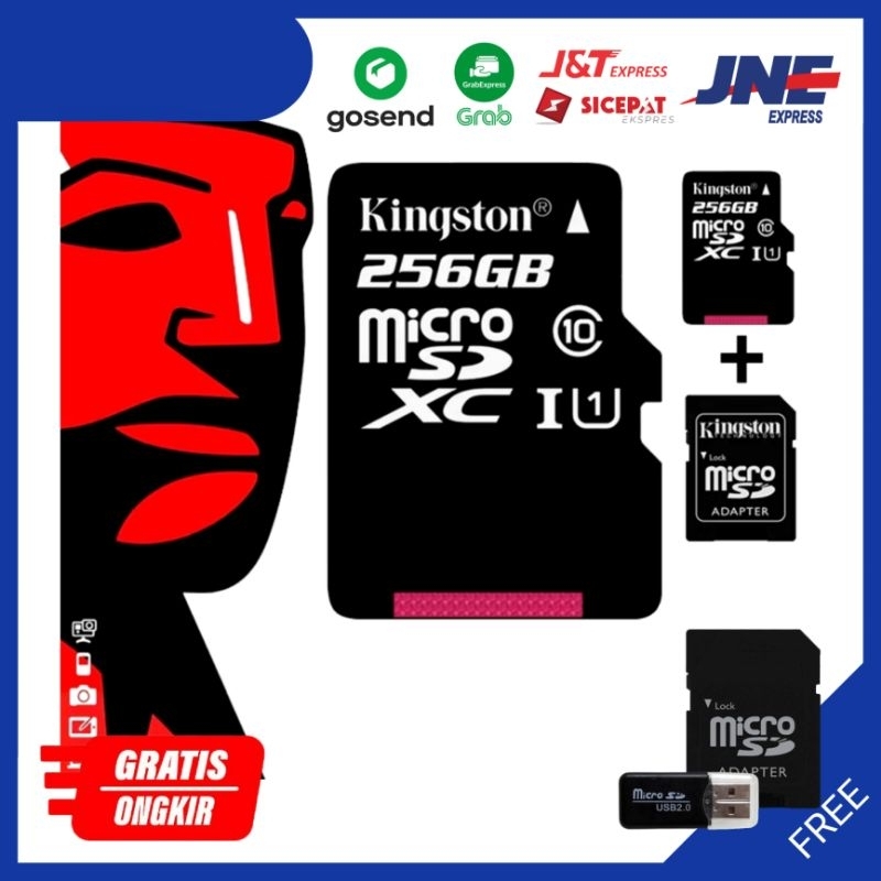 Kartu Memori Micro SD card SDXC 1 128 256 512 GB 1TB