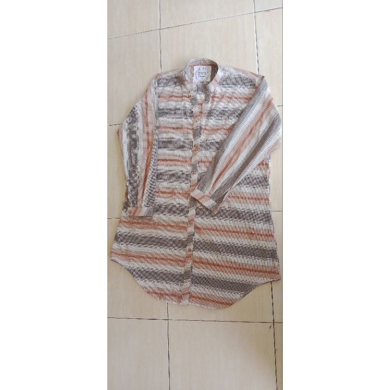 tunik dewasa bahan triset ori