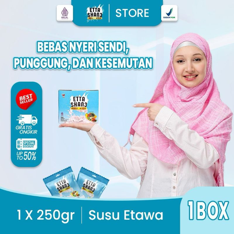 

SUSU KAMBING ETAWA HERBAL BPOM & HALAL SOLUSI NYERI SENDI | NYERI TULANG & KESEMUTAN