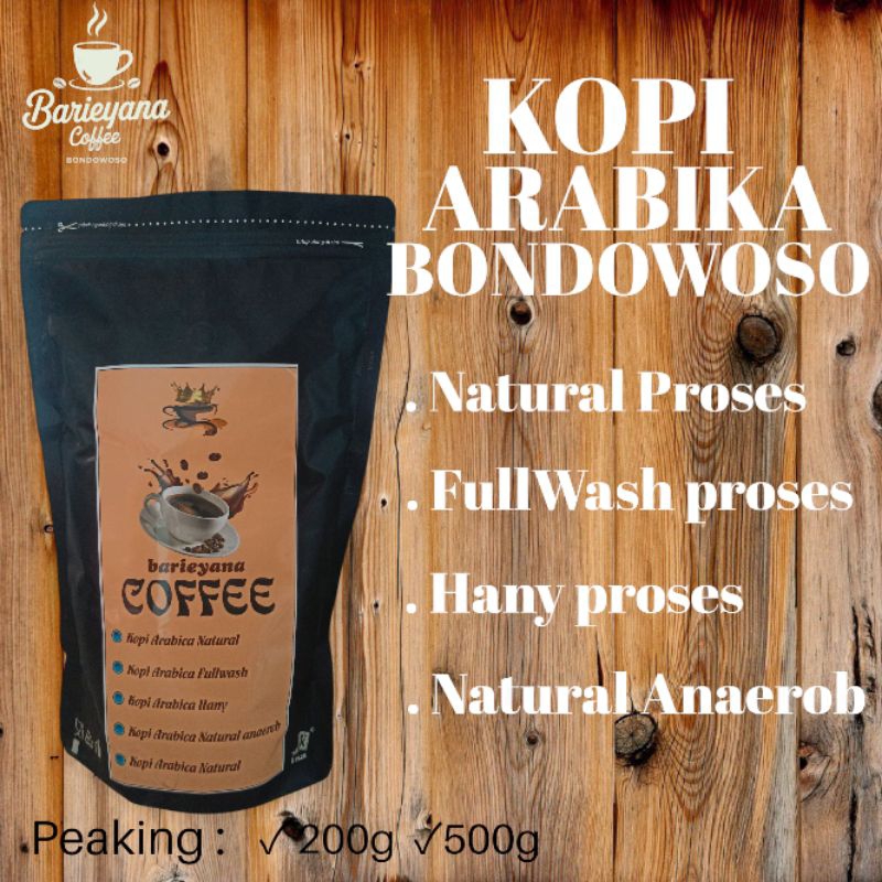 

Bubuk kopi Arabika Bondowoso