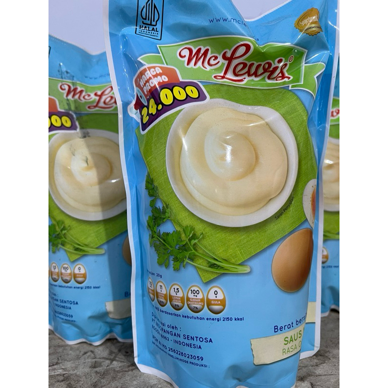 

Mc Lewis Mayonaise Ori 1 kg