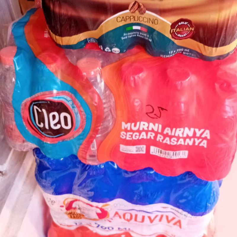 

cleo botol mini 220ml 1pak