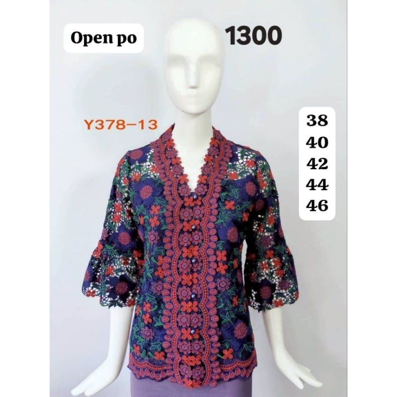 PINK BOUTIQUE Bahan Full Brokat superKancing Depan