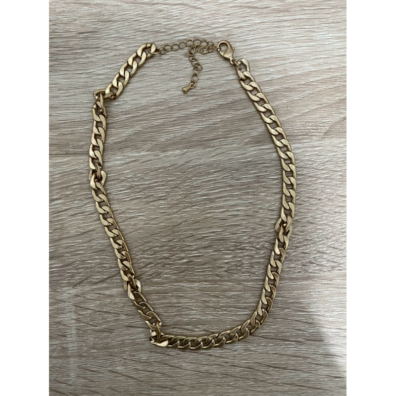 preloved Kalung emas rantai besar wanita pria woman men chain gold necklace imitasi