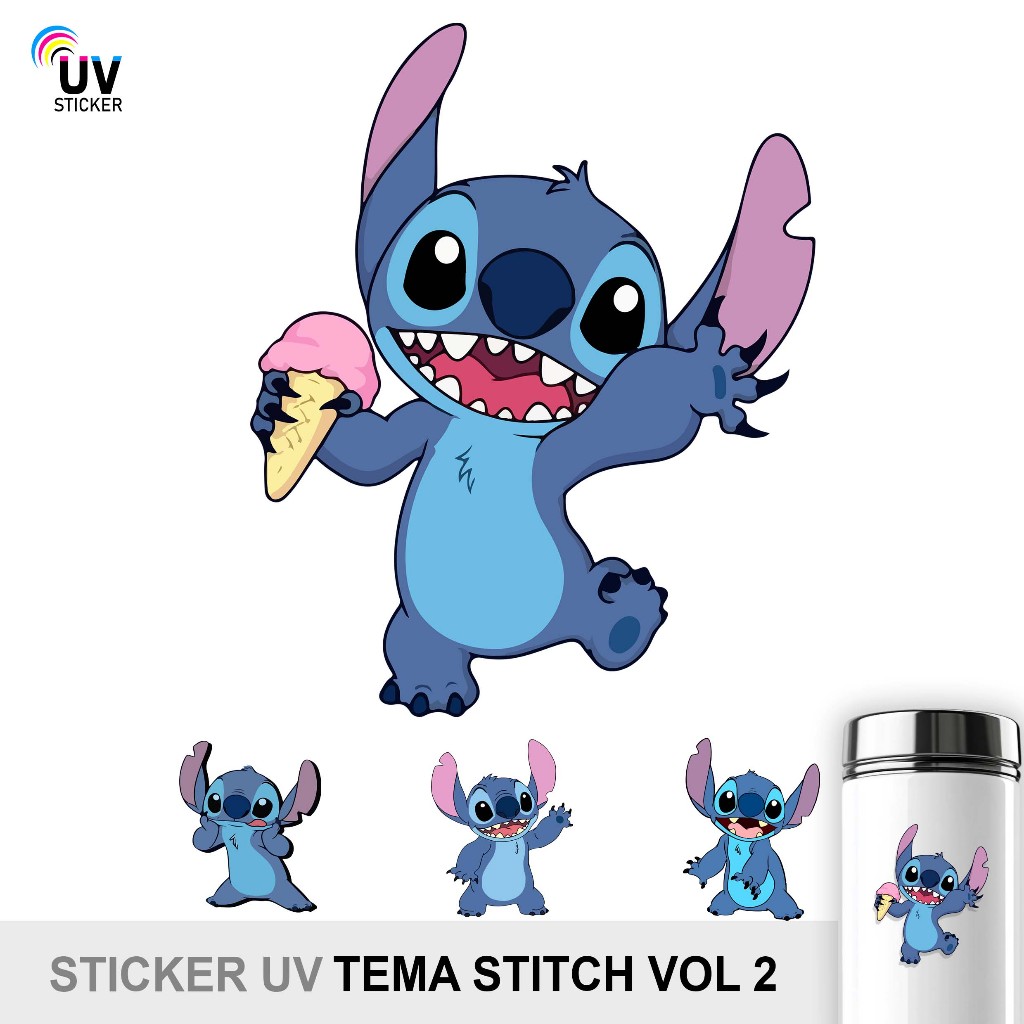 

STIKER UV - TEMA STITCH VOL 2 | STICKER UV, STICKER MOTOR, STICKER MOBIL, STICKER HELM, STICKER TUMBLER, STICKER 3D, STICKER UV DTF BY UVSticker