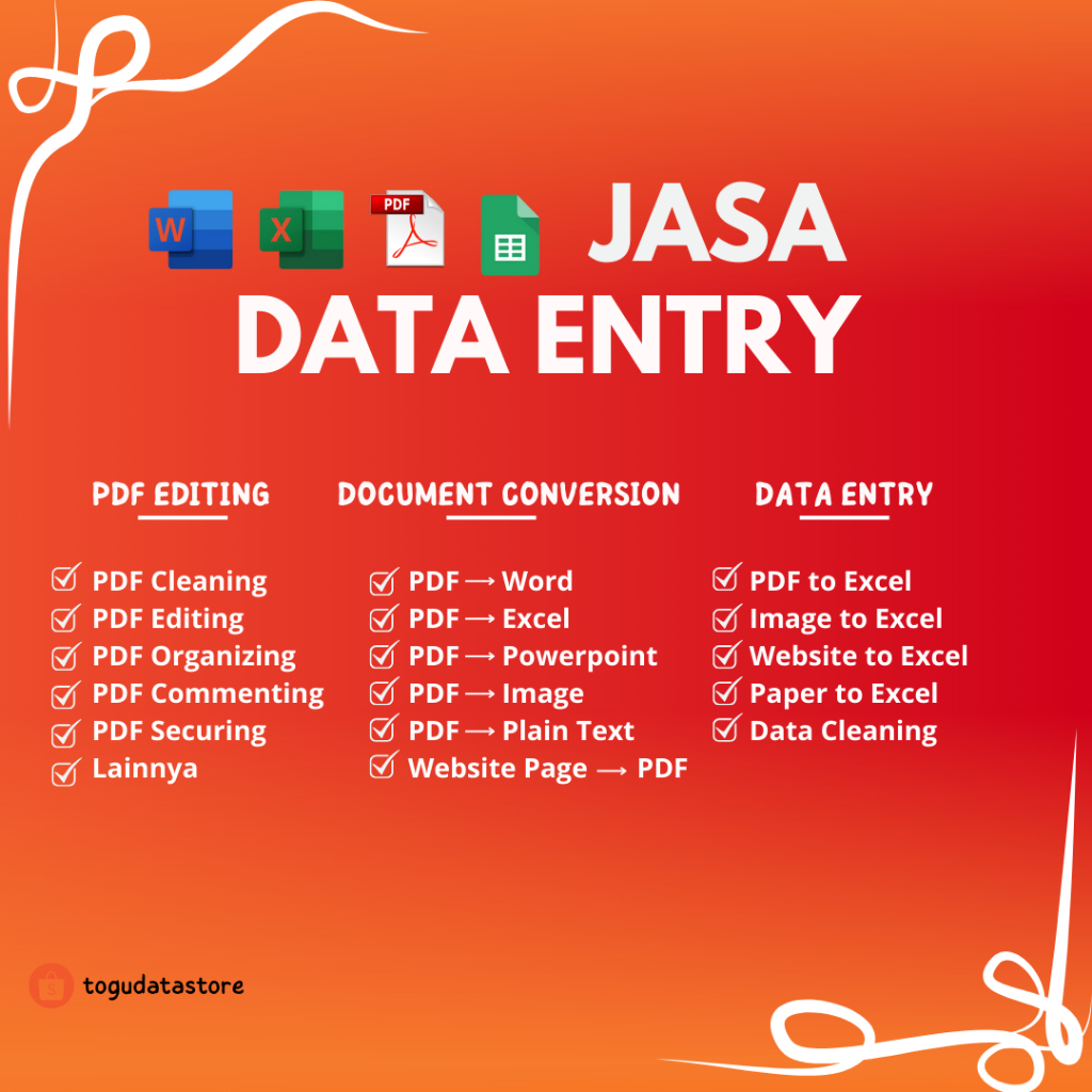 Jasa Ketik Express Online | Ketik PDF | Keti Word | Ketik Excel | PPT