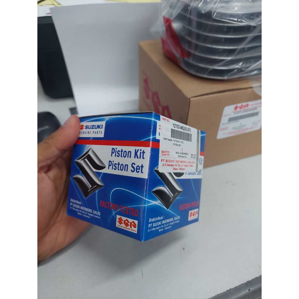 Piston Suzuki Spin / Skywave / Skydrive / Hayate (inc. Pen, Spi, dan Ring piston).