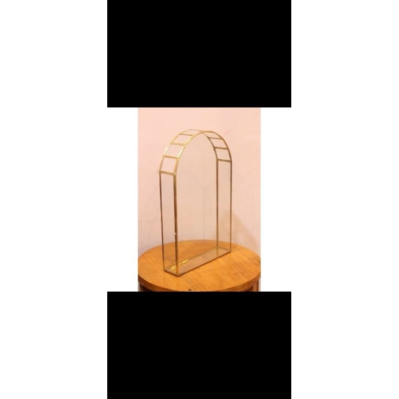 bingkai mahar lengkung / bingkai mahar dome / kotak mahar besar 60x40x6cm