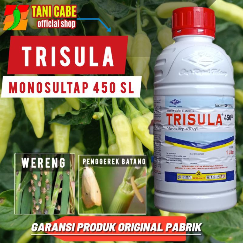 Insektisida TRISULA 1LITER basmi hama wereng dan penggerek batang