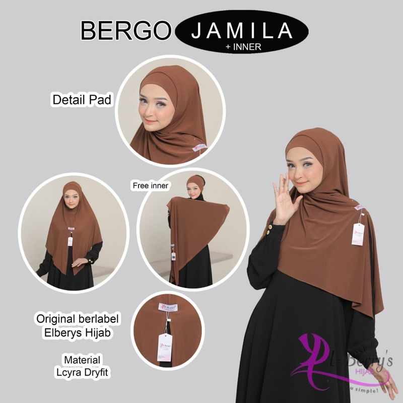 EL BERRYS BERGO JAMILA // HIJAB BERGO JAMILA BY EL BERRYS