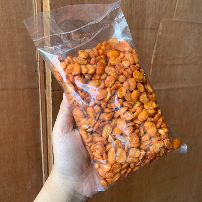 

[CAMILAN SERBA 10.000] Kacang koro pedas asin | Kacang camilan jajanan snack gurih renyah