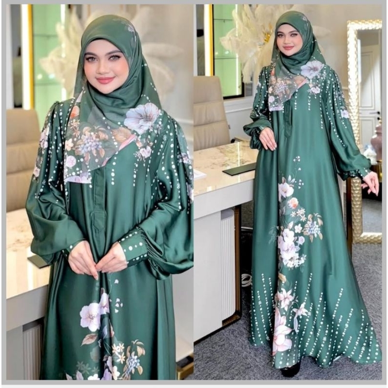 SHELLASAUKIA GAMIS SILK JUMBO TERBARU