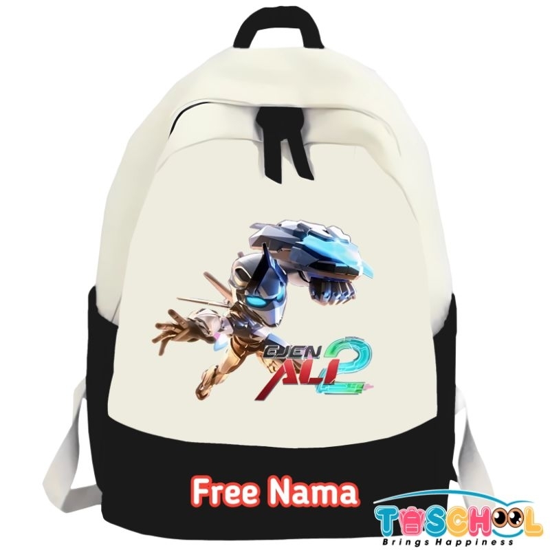 TAS RANSEL ANAK EJEN ALI MOVIE 2 MISI SATRIA EJEN ALI 2 FREE NAMA