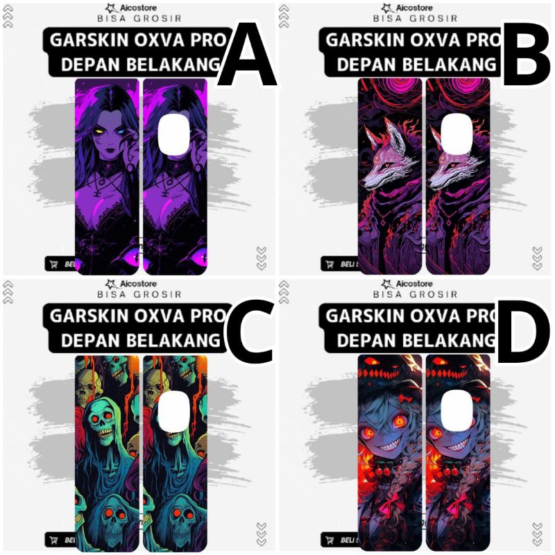 

Stiker Garskin Oxv Pro Gambar Bisa Custom