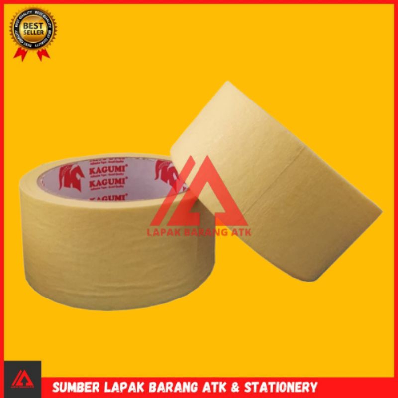 

Masking Tape /Lakban kertas 2 inch / isolasi Kertas