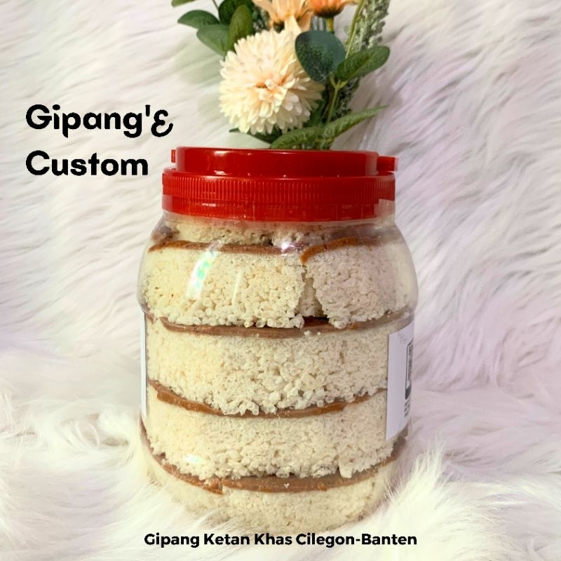

GIPANG TEBAL CUSTOM - Gipang Ketan Wijen Tebal Gipang'E Khas Cilegon Banten