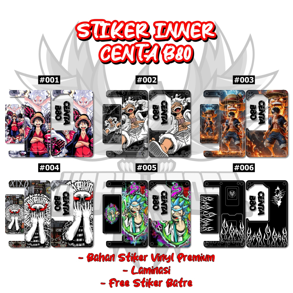 

stiker aksesoris ceentaa80 part 4