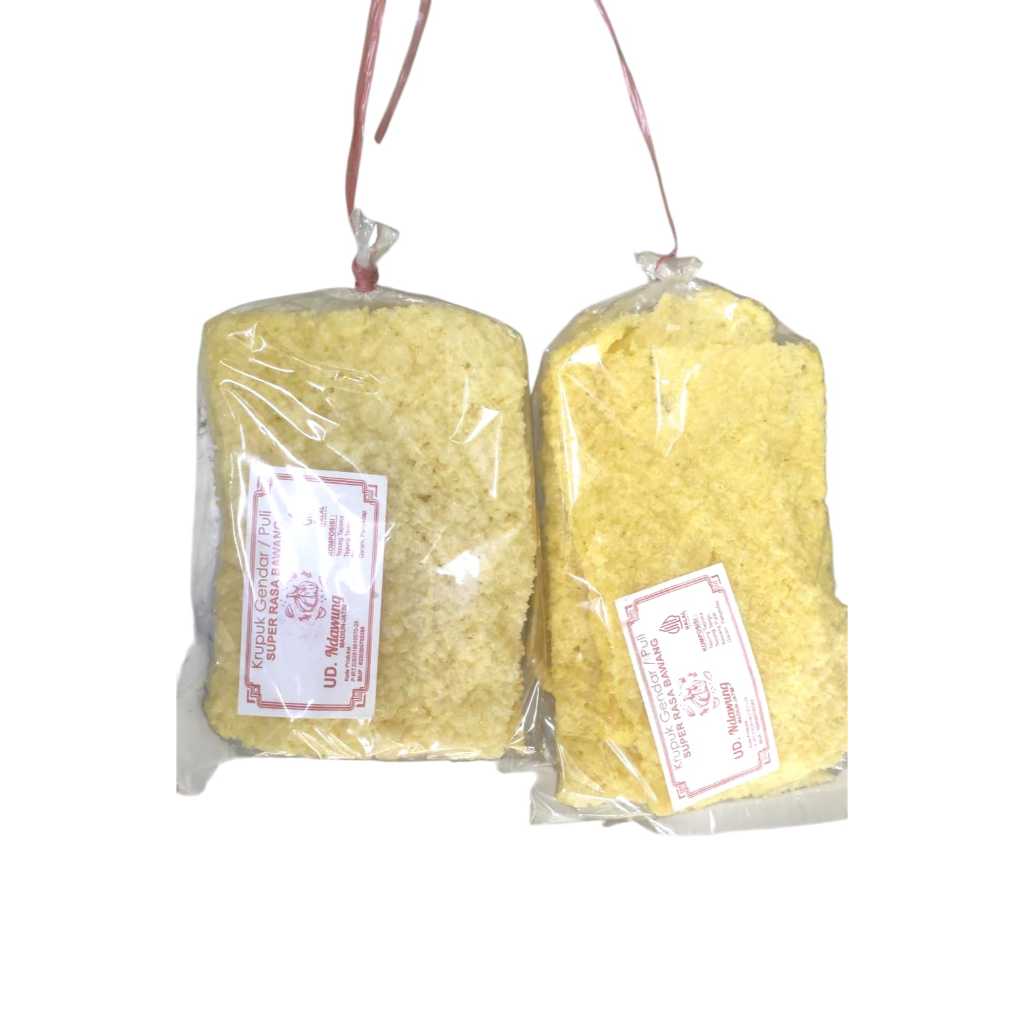 

Kerupuk Gendar / krupuk gendar siap makan
