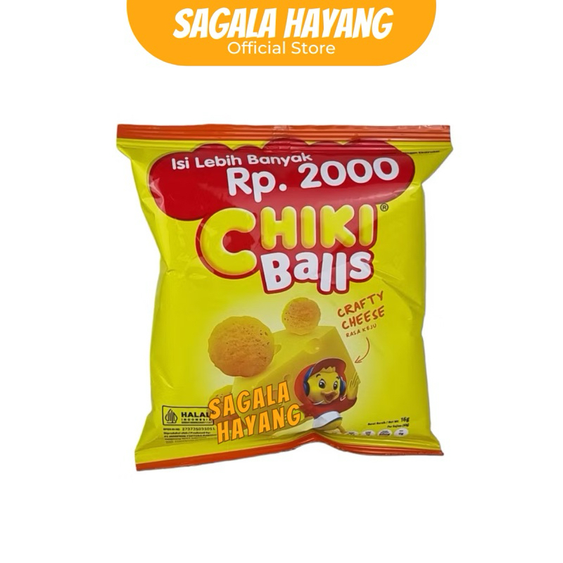 

( SAGALA HAYANG ) Chiki Balls -16gram