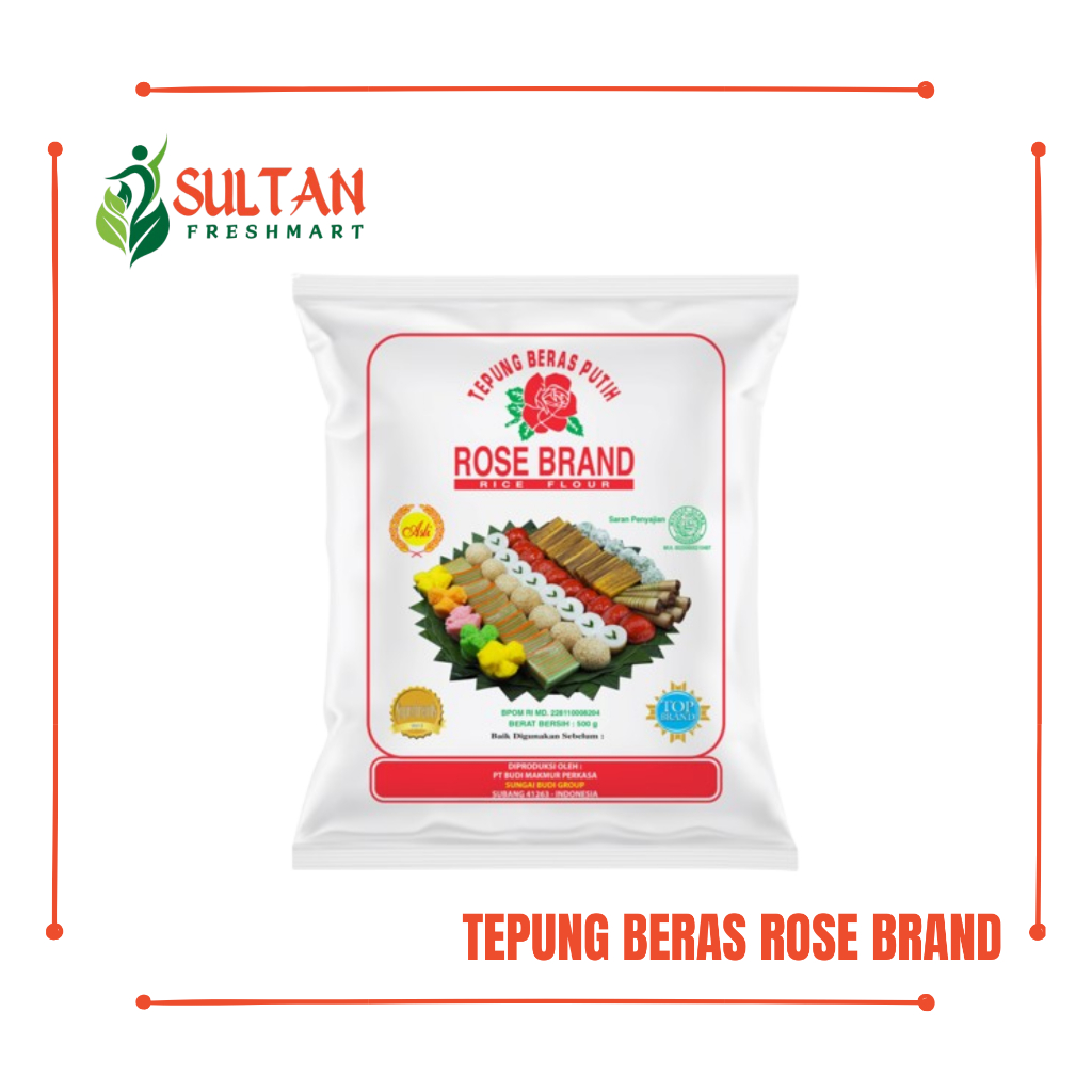

[INSTAN] Tepung Beras Rose Brand 500gr