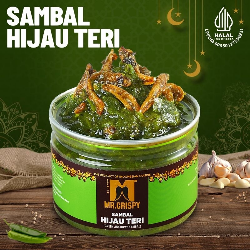 

SAMBAL HIJAU TERI MR CRISPY