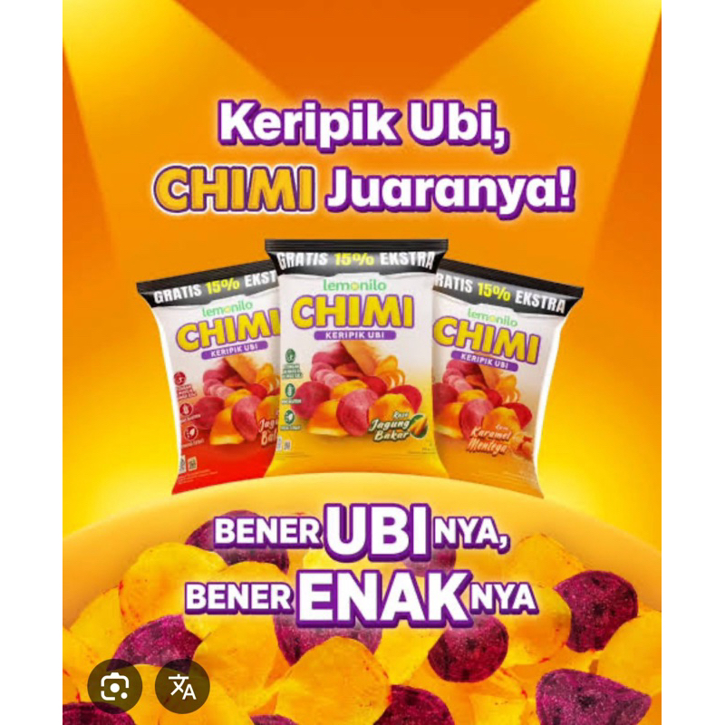 

Lemonilo CHIMI Keripik Ubi aneka rasa 45gr