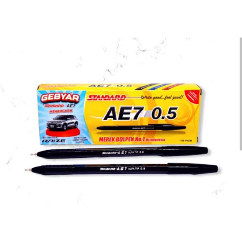 

D3W! PULPEN STANDARD AE7 0,5 HITAM