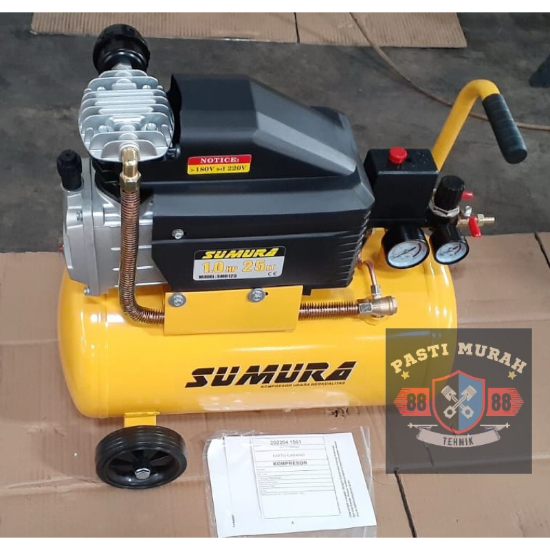 Kompresor Listrik Oli Portable Sumura125