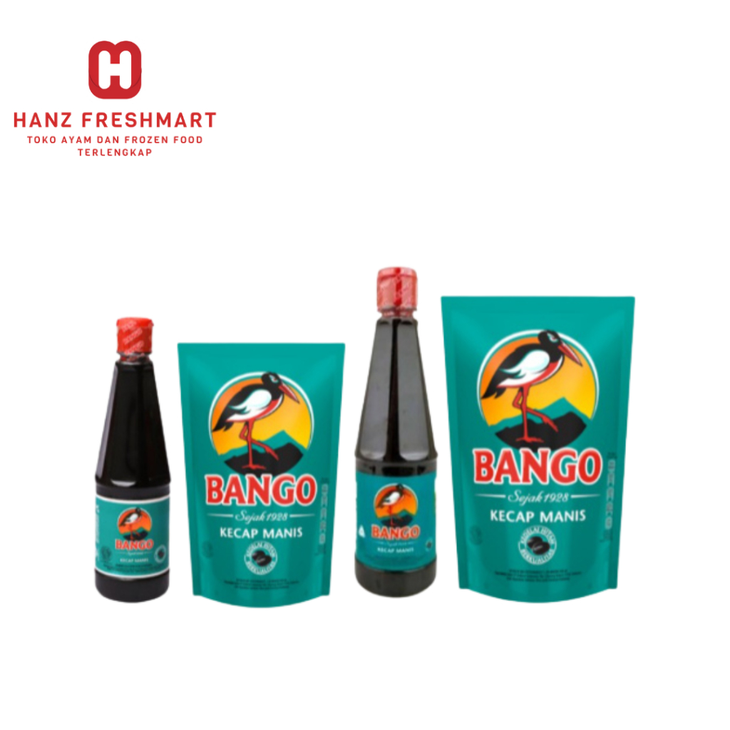 

KECAP BANGO/KECAP MANIS KEMASAN BOTOL DAN REFFIL