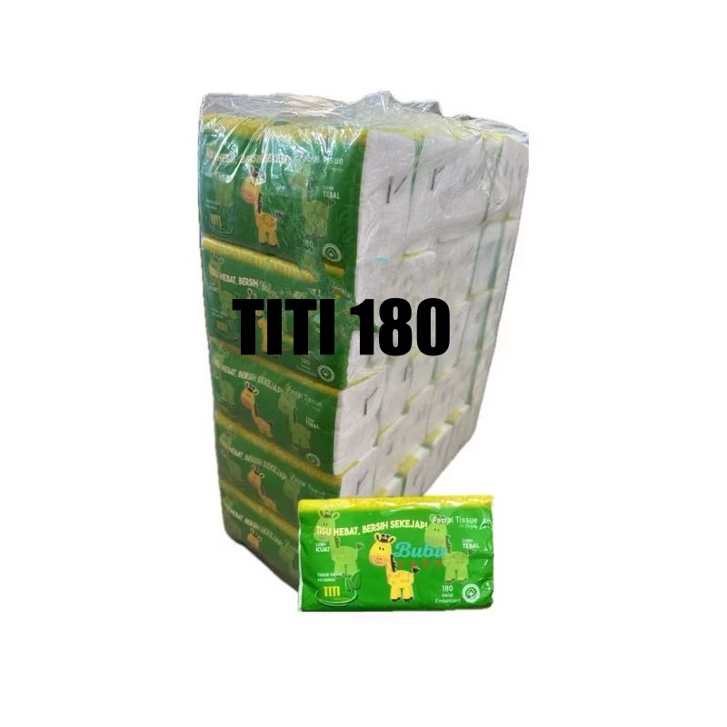 ( 1ball 30 pcs ) Tisu titi 180 helai ( 1ball 30 pcs)