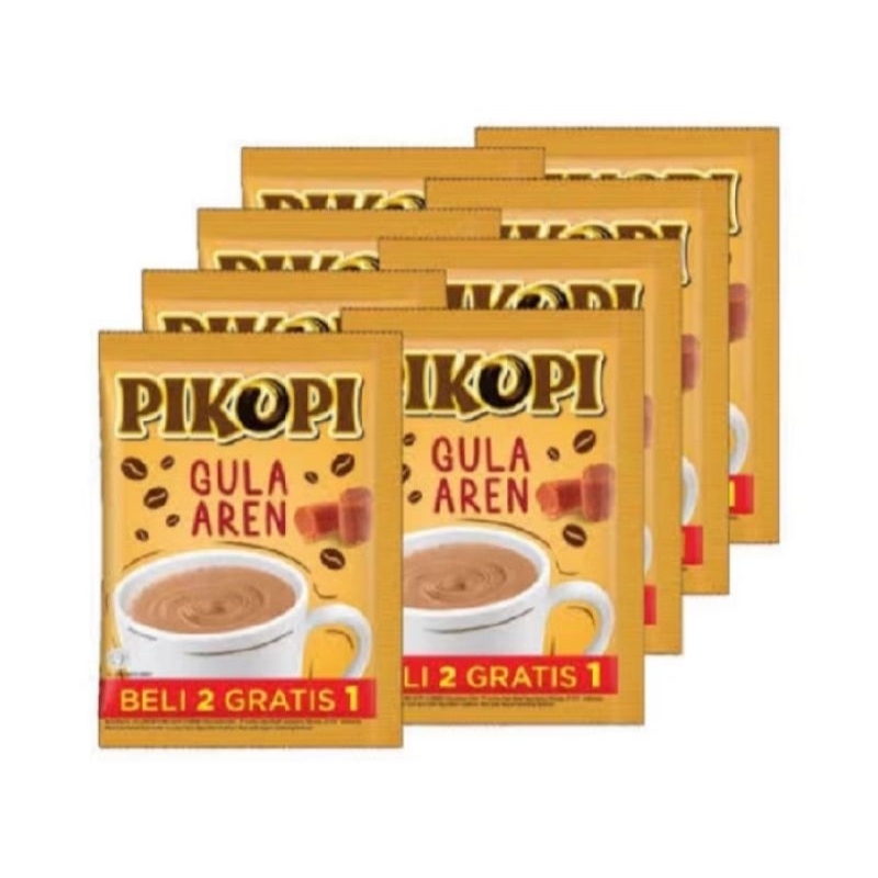 

Pikopi Gula Aren 22gr ( 1 Renceng isi 15 Sachet) - Kopi Instan Sachet Gula Aren PIKOPI