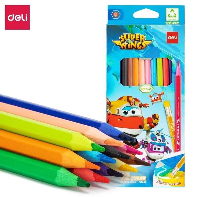 

PENSIL WARNA DELI 12W EC126-12