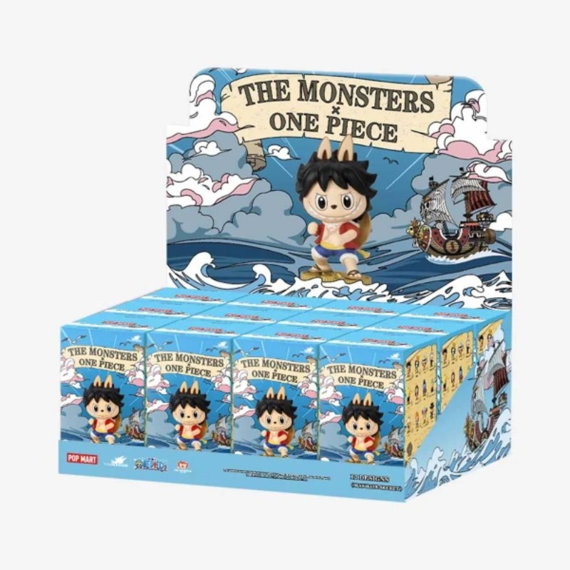 FULL SET Labubu x One piece original pop mart ready stock Labubu The Monsters x One Piece Labubu One