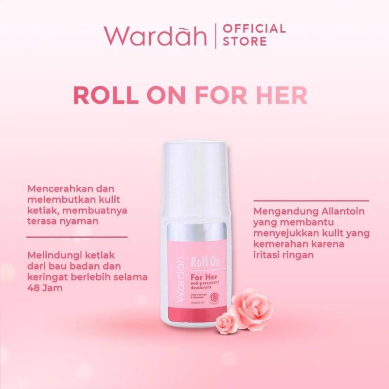 Wardah Roll on - Deodorant